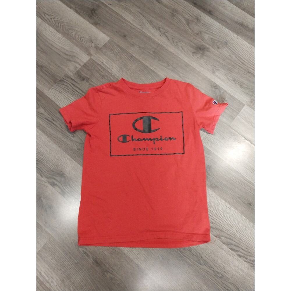 Boys Size Medium Red Champion Tshirt